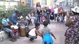 Danse africaine à Soissons  avec Pelagie Youan [upl. by Aicilram]