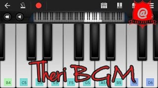 Theri theme Keyboard Notes Mobile [upl. by Atnuahs]