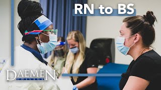 Pursue your RN to BS degree  RN to BS Program Overview at Daemen College [upl. by Ric75]