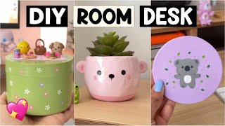 DIY Room amp Desk Decor Ideas 2022  Cozy amp Cute Aesthetic Viral TikTok [upl. by Llennoc]