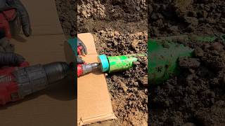 Beveling SDR sewer pipe to slide on fittings  best plumbing tools [upl. by Jepson62]