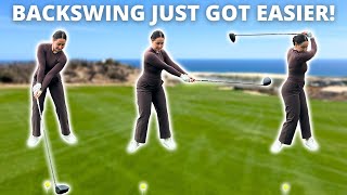 BACKSWING JUST GOT WAY EASIER Let’s Go  Wisdom In Golf [upl. by Nevek543]