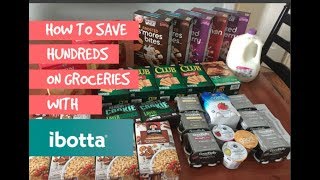 How to use Ibotta  Ibotta Grocery Haul  Vlogmas Day 19 [upl. by Nalat52]