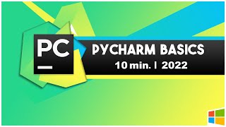 PyCharm Tutorial  Introduction to PyCharm  Basics in 10 Minutes [upl. by Turley]