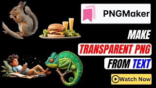 Instant TexttoTransparent PNG  StepbyStep Guide  PNGMaker Tutorial [upl. by Annekcm]