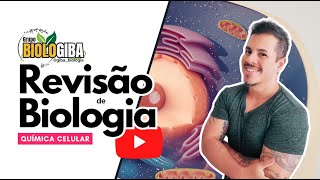 REVISÃO BIOLOGIA BIOLOGIBA 2024 Química Celular [upl. by Anella]