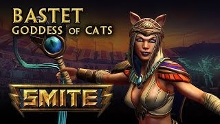 SMITE  God Reveal  Bastet Goddess of Cats [upl. by Nolaf]