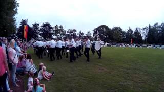 Schützenfest in LippstadtCappel 2015 Fahnenmarsch Teil 2 [upl. by Ardnayek]