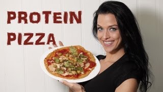 Low Carb  High Protein Healthy Pizza Recipe for Bodybuilding and Weightloss [upl. by Derreg]