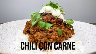 Chili Con Carne  How To Make Chili Recipe [upl. by Napier]