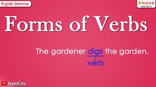 Forms of Verbs  Class 4 English Grammar  iKen [upl. by Nosam]