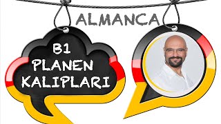 ALMANCA B1 PLANEN KALIP CÜMLELER ve TÜYOLARI  Hacı Ahmet Altıner [upl. by Noyr]