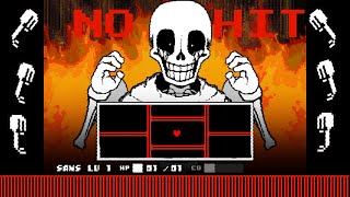 PAPYRUS HAS GONE TOO FAR NO HIT  undertale fangame [upl. by Isewk]