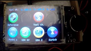 CNC 3018 Pro with a serial BTT TFT 35quot Display as GRBL controller [upl. by Necyla]