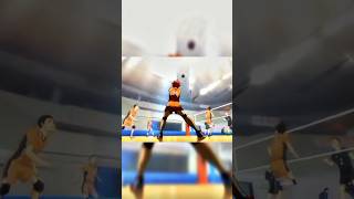 Hinatas iconic high pass that shocked everyone 🤯🤯 haikyuu volleyball hinata kageyama karasuno [upl. by Lavelle]