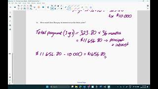 Lesson 14 Personal Loans Video Lesson [upl. by Cyril]