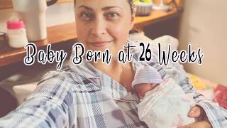 Serenitys Birth Video at 26 Weeks  Welcome Home Baby Girl [upl. by Tenneb]