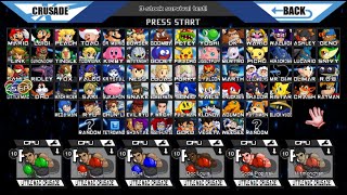 Super Smash Bros Crusade v095  Battle 324 Little Mac vs WC LM vs IWC LM vs DL vs SP vs HITMOCH [upl. by Atilem]