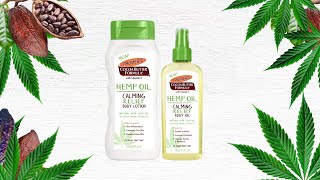 Palmers Cocoa Butter Formula Hemp Oil Calming Relief Collection [upl. by Aziram973]