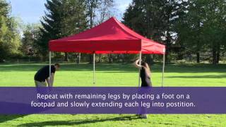 How to setup an instant canopy pop up tent [upl. by Weitman252]