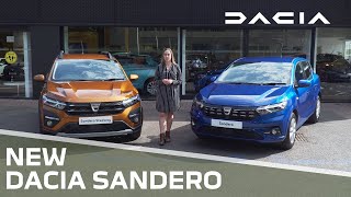 AllNew 2022 Dacia Sandero amp Sandero Stepway Walk Around Review 4K [upl. by Acinaj699]