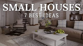 7 BEST INTERIOR DESIGN IDEAS FOR SMALL HOUSES with a low budget [upl. by Akcinahs638]