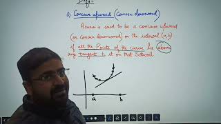 Concavity and Convexity of a curve Concave upward convex downward  Jammu University bsc math [upl. by Adnyl]