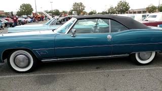 1973 BLUE CADILLAC ELDORADO CONVERTIBLE CHROMED OUT [upl. by Belsky654]