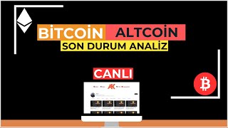 BİTCOİN CANLI ANALİZ TRADE bitcoin ethereum bitcoincanlı ı [upl. by Aicatsal]