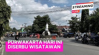 Purwakarta hari ini macet diserbu wisatawan [upl. by Ecirehc]