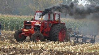 Speed Ploughing  Hastighedplöjning Laholm 2017  Volvo BM 810 Turbo Ploughing w 4Furrow Plough [upl. by Montana]