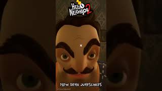 Hello Neighbor 2 demo all jumpscares shorts [upl. by Nolte]