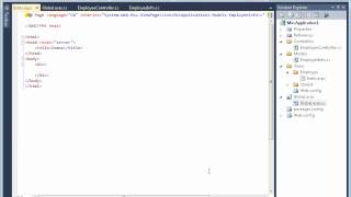 How to bind a list or collection of objects Model to ASPNET MVC View [upl. by Yrrah]