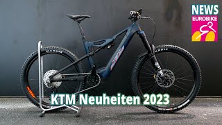 KTM EBike Neuheiten 202324 Eurobike  Elektrofahrrad24de [upl. by Harbed421]