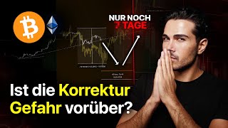 Bitcoin Korrektur amp Wendepunkt ist erreicht [upl. by Nafis39]