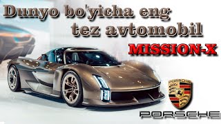 Porsche Mission X Dunyo boyicha eng tez avtomobil 1 [upl. by Nastassia]