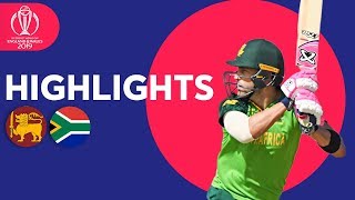 SA Stroll To 9Wicket Win  Sri Lanka vs South Africa  Highlights  ICC Cricket World Cup 2019 [upl. by Ikim477]