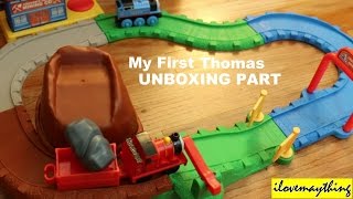 My First Thomas amp Friends  James Surprise Delivery Unboxing PART [upl. by Htaek412]