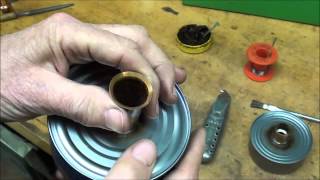 MACHINE SHOP TIPS 135 Making a Spillproof Oilcan for the Atlas Lathe tubalcain [upl. by Kidd169]