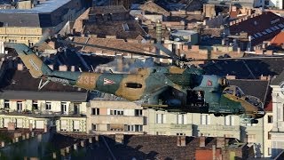 quotDie Hard 5quot enemy gunship scene filming over Budapest [upl. by Dominica152]