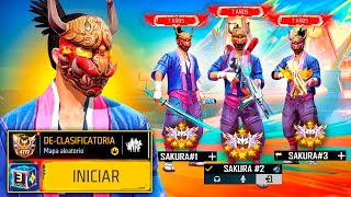 ARME LA ESCUADRA DE quotSAKURASquot MAS INSANA ☠️🔥 FREE FIRE [upl. by Anilam155]