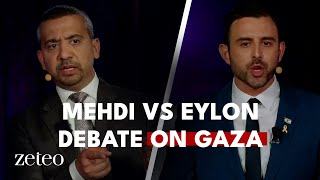 ‘You’re a Sociopath’ Mehdi Hasan vs Eylon Levy on Gaza FULL DEBATE [upl. by Airan]