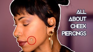 What you Need to Know About Cheek Piercings  Dimple Piercings [upl. by Benia675]