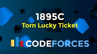 1895C  Torn Lucky Ticket  Educational Codeforces Round 157 Div 2  DP  Codeatic [upl. by Arej]