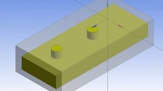 ✅ ANSYS DESIGN MODELER  Basic Tutorial 06  FILL  Negative Volume [upl. by Drofniw]