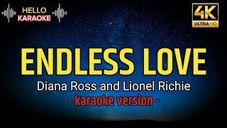 Endless Love  Diana Ross and Lionel Richie karaoke version [upl. by Aivatnuahs]