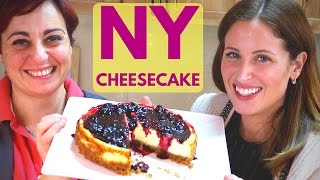 NEW YORK CHEESECAKE 🍮 CON CLIO 🌟💄  Ricetta e Vlog al Supermercato 🚙 [upl. by Ynna]