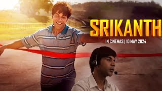 SRIKANTH Official Trailer RAJKUMMAR RAO  SHARAD JYOTIKA ALAYA  TUSHAR [upl. by Jessika]