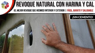 🧱 ¡Nuestra MEJOR RECETA de REVOQUE sirve para INTERIOR EXTERIOR y en CUALQUIER SUPERFICIE 🏡 [upl. by Asilanom]