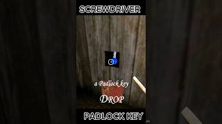 granny revamp padlock key granny granny3 granny2 horrorgaming grannygame viral [upl. by Ondrea]